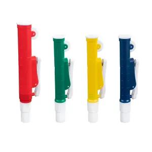 크라이오킹 피펫 펌프 2ml/5ml/10ml/25ml 세트 2ml 블루 5ml 옐로우 10ml 그린 25ml 레드 핏 플라스틱 또는