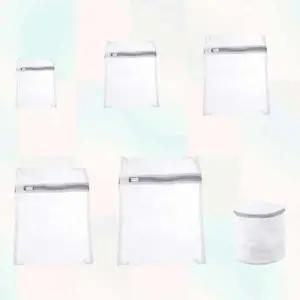 세탁망 WBJ261E3 니트 셔츠 속옷 메쉬 6개 세트 양말 브라 정리