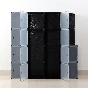 [하프클럽/셀러허브]복합 선반 수납장(140x140cm) 조립옷장 DIY