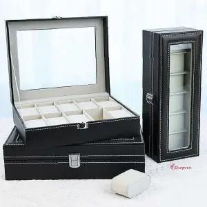 가죽 케이스 손목시계보관함 거치대 시계정리함jkl862