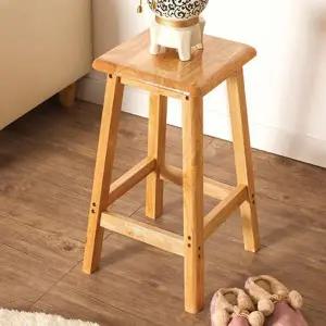 [하프클럽/셀러허브]조립식 선반겸 보조 원목의자 60cm