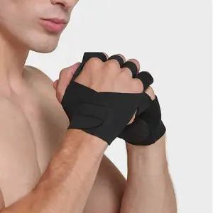 헬스 FZ89NJ05 턱걸이 핑거 보호 장갑 데드 리프트 보조 밴드