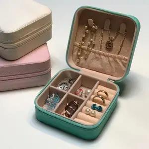 [하프클럽/셀러허브]보석함 휴대용 악세서리 보관 미니 민트 반지보관함