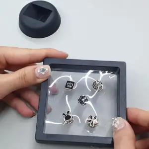 [하프클럽/셀러허브]돌반지케이스 PE필름 악세사리 액자 케이스 블랙 9x9 압