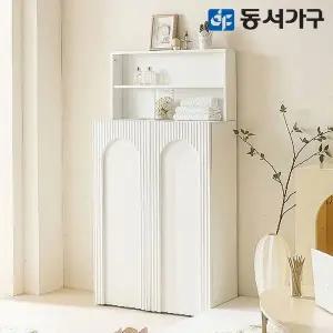 [동서가구]소담 템바보드 신발장 6단 800 800 상부장 DF645918