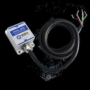 수직 자이로 피치 경사계 가속 각도 속도 각속도 RS232 관성 TTL 고정밀 롤