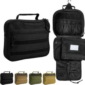 남성용 전술 세면도구 가방 여행용 걸이 정리함 도프 키트 화장품 면도 위생 욕실 필수품 캠핑용 남성 -