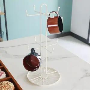 [하프클럽/셀러허브]철제 머그걸이 머그컵 8개 수납 깔끔한 디자인 홀더