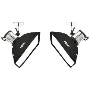 포멕스 사진조명 스튜디오 촬영 세트 (D200p SS-W) 천장형 인물 여권