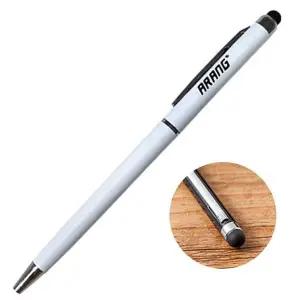 [셀러에이드]Arang 스마트폰 태블릿 볼펜 겸용 터치펜 (화이트)