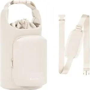 휴대폰 포켓이 있는 세네다 물병 캐리어 가방 32온스 40온스 텀블러 단열 홀더 조절 가능한 어깨끈