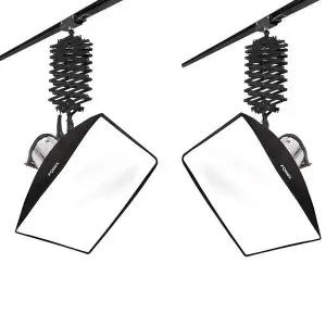 [에이치플러스몰]포멕스 사진조명 스튜디오 촬영 세트 (E200 SS-EX3301) 팬터그래프 레일