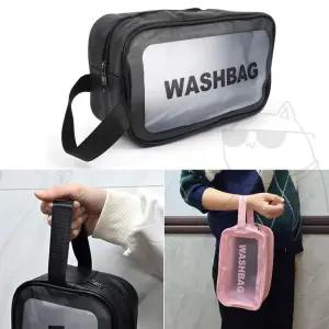 세면도구 수납 가방 방수 파우치 여행용 세면백 기숙사 용품 수영장 워시백 pff6+3iCY