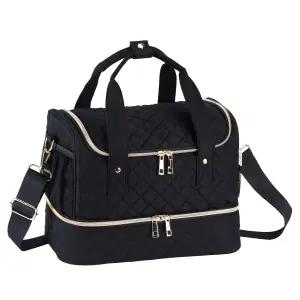 GR69N 네일 폴리쉬 정리함 케이스 보관함 램프 및 50병 여행용 테크 키트 가방이 용품 매니큐어 도구에