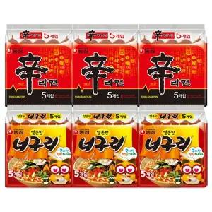 [NS홈쇼핑]농심신라면15봉+얼큰너구리15봉 (총30봉)e[35772746]