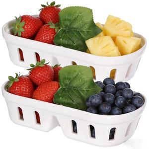 TOYOSPORT 세라믹 과일 바구니 2팩