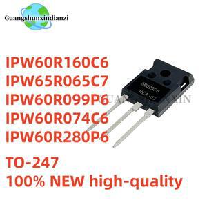 5개 100% 새 제품 I60R160C6 I65R065C7 65C7065 I60R099P6 6R074C6 6R280P6 MOSFET TO-247