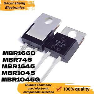 10Uds%  제품 MBR1660 MBR1045G MBR745 TO220 MOS FET