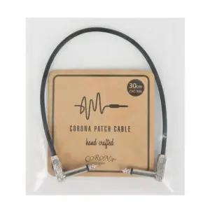 프리미엄 패치 케이블 Patch Cable (30Cm)연주용 기타 음향잭 연결 일렉 전기 악기소품 L자 음성