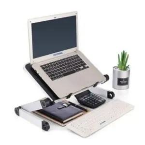 (색상 블랙)키밍 접이식 노트북 거치대 멀티 테이블 사무실 홈 오피스 필수 아이템