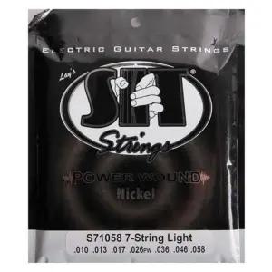 파워라운드 7현 010-058 일렉기타줄 OOmt38 Light 스트링 세트 낱현 낱줄 기타 일줄