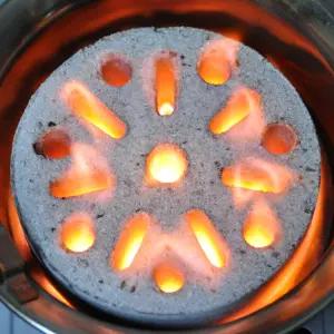 티원 오로라숯 2봉 빠른점화 야자숯 연탄 불붙이기 캠핑 참숯 바베큐숯 번개탄 착화탄