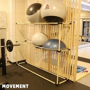 [MOVEMENT]무브먼트 짐볼거치대,짐볼정리대 9P 베이지