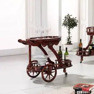 [퍼니프랑] 수입 유럽형 빈티지 엔틱가구 TR 25 소) 엔틱 컬러 주방 와인 수납장 웨곤