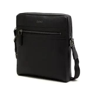 [롯데백화점]닥스 액세서리 블랙 솔리드 포켓 크로스백 DBBA2F336BK