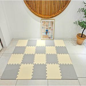 소리안나 친환경 EVA 쑥쑥 파스텔 숫자 동물 유아안전 놀이매트 아이방 퍼즐매트 (10장,1세트)