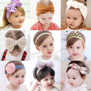 아기 신생아 헤어밴드 터번 유아 리본 왕관 돌잔치 머리띠