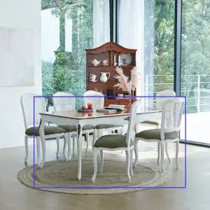 [무료배송] 수입엔틱 아트라제 6인 식탁 테이블