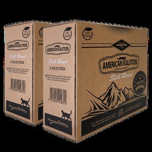 아메리칸솔루션 고운입자 실크로드 언씬티드 무향 9kg x 2개
