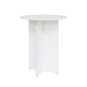 우드레이 홈카페 테이블 600, 화이트, 1개