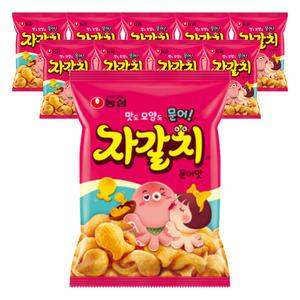 농심 자갈치, 90g, 10개