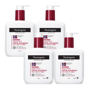 뉴트로지나 인텐스 리페어 시카 에멀젼, 310ml, 4개