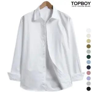 이지테이크 오버핏 긴팔셔츠 (FL042)