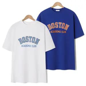 [하프클럽/엠엔씨]보스턴 오버핏 반팔티 (MDBT446LO)