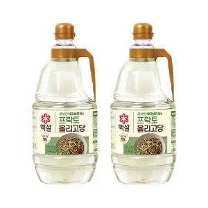 백설 프락토 올리고당 2.45kg x2개