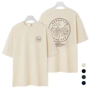 [하프클럽/엠엔씨]랜드 박스핏 반팔티 (MDBT583DG)