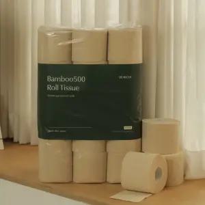 디어커스 뱀부500 화장지 3겹 30롤 x3  먼지날림없는 대나무 휴지