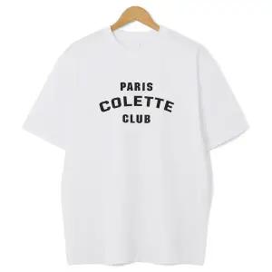 [하프클럽/엠엔씨]파리레터링 오버핏 반팔티 (MDBT687DG)