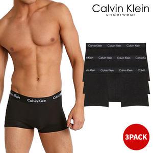 캘빈클라인 언더웨어 남성 팬티 속옷 CK 드로즈 3장 1팩