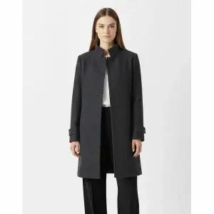 [하프클럽/올리비아로렌]심플 체크코트_VOCEAWW9441