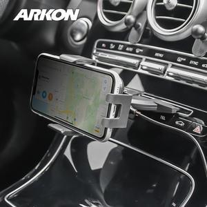 아콘 DWC3CD 듀얼코일 차량용 CD슬롯 스마트폰거치대 무선 고속충전 갤럭시 플립 아이폰 휴대폰 거치대