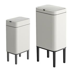주닉스 스마트 센서 휴지통 냄새차단 다리 부착형 자동 오픈 냄새차단 쓰레기통