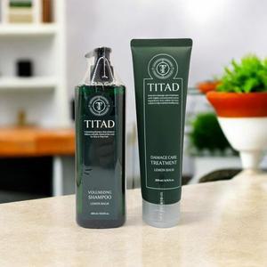 티타드 레몬밤 뿌리 볼륨 샴푸 400ml + 트리트먼트 200ml