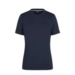 [팬텀][팬텀골프] 여성 베이직 라운드 반팔티셔츠 221E2TR803_NA_GN