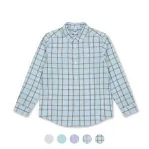 [폴햄키즈] 시그니처 공용 린넨 폴리 긴팔 셔츠_PKD2WC3010