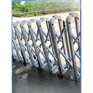 유니 자바라대문 슬라이딩 스텐 바리케이트 접이식